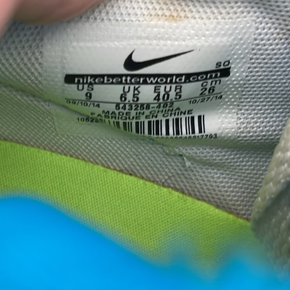 Nike Dunk Sky Hi Wedge Clearwater Tie Dye-Women 9 - Picture 9 of 14